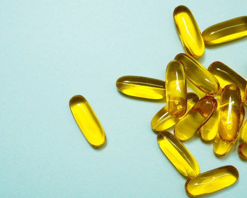 k2 vitamins in oil capsule